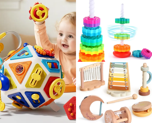1 year old birthday gifts!!🎁1️⃣🥳🎈🪅 cover photo collage