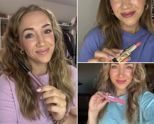 Wearing these beauty recs on repeat!😍 cover photo collage