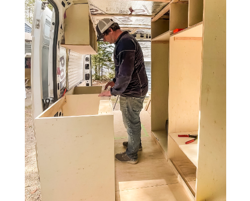 DIY Campervan Build Recs cover photo collage