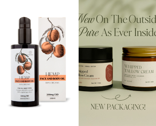 Skincare cover photo collage