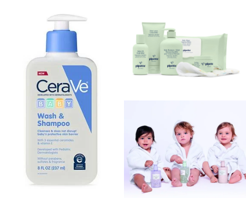 Babies & Kids Skincare🌸 cover photo collage