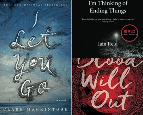 Thrillers You Won't Stop Thinking About cover photo collage