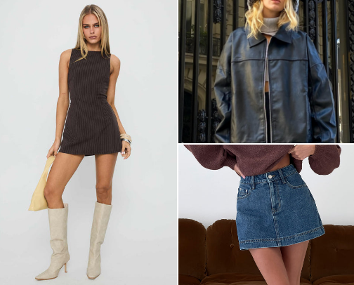Out on the town cover photo collage