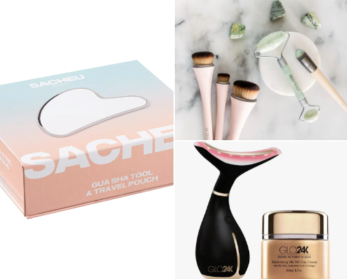 FACE GLOW UP cover photo collage