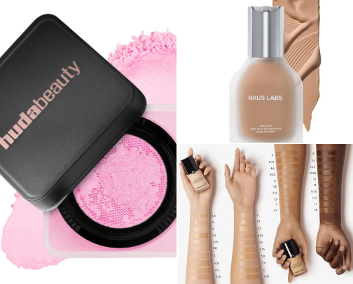 My favorite beauty recs cover photo collage