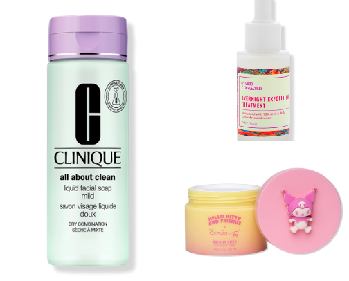 Must have skincare products cover photo collage