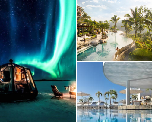 ❄️ Winter Escapes You Can’t Miss in 2025 ✈️ cover photo collage