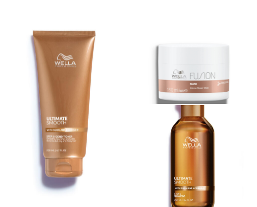 Hair care favs cover photo collage