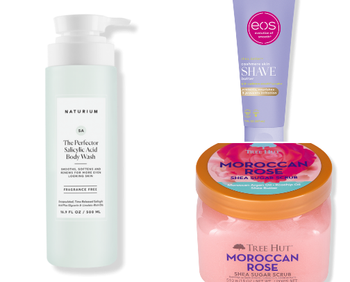 My EVERYTHING Shower Routine cover photo collage