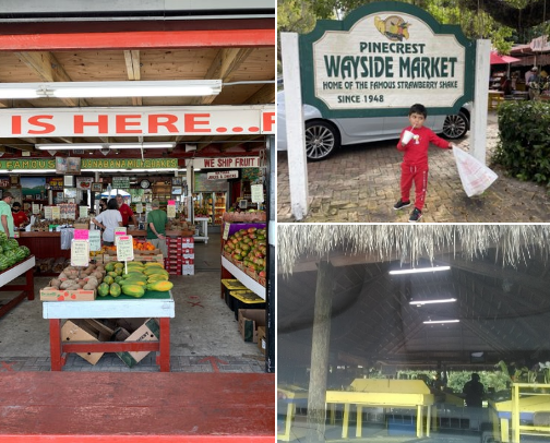Farmers Market in South Florida cover photo collage