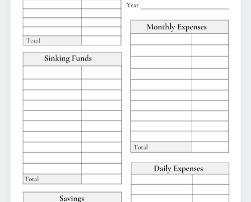 Budgeting babe cover photo collage