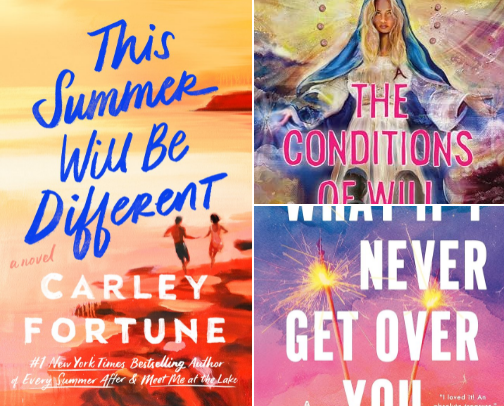 Romance books for the Spring/Summer cover photo collage