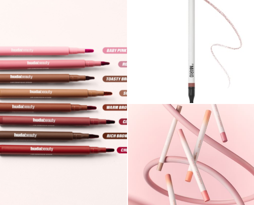 My TOP lip liners! cover photo collage