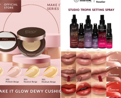 Affordable Make Up cover photo collage