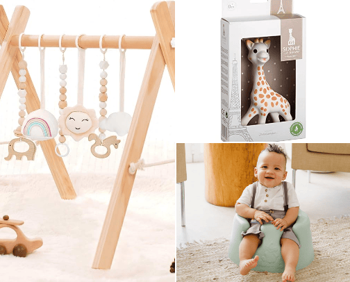 Must Have Baby Products cover photo collage