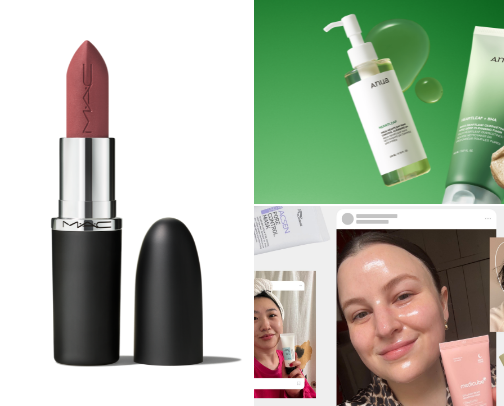 My favorite beauty recs cover photo collage