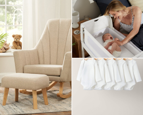 Baby must haves cover photo collage