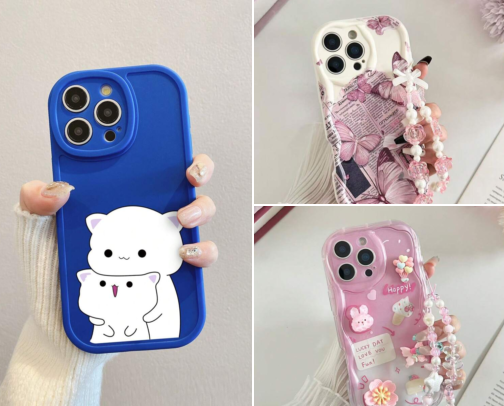 Mobile covers thats makes your mobile look glossy ❤️ 💙 cover photo collage