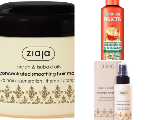 hair products✨ cover photo collage