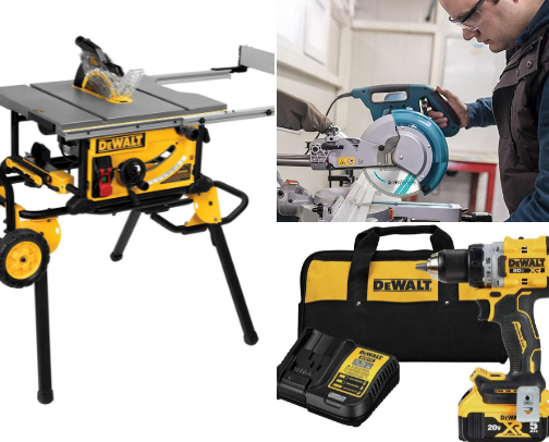 Dewalt Tools Vrs Generic cover photo collage