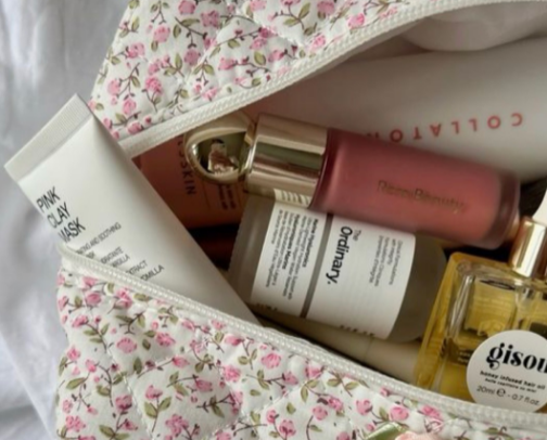 A PEAK INTO MY MAKEUP BAG💋💅 cover photo collage