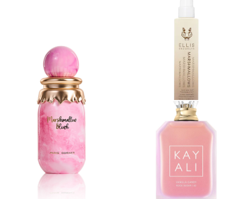 Favorite body sprays & perfume cover photo collage