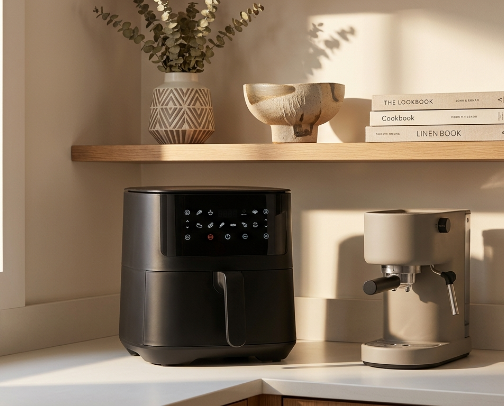 Home & Kitchen Essentials Smart Appliances & Decor cover photo collage