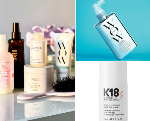 Hair Products cover photo collage