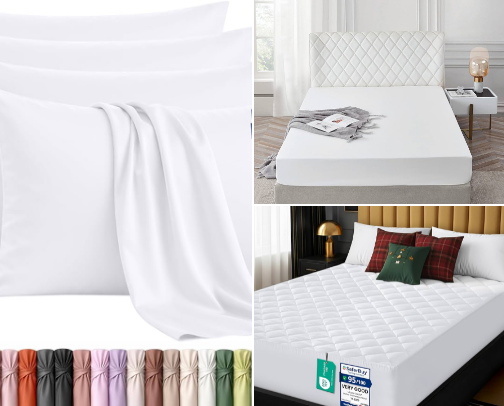 Fab Bedroom Finds cover photo collage