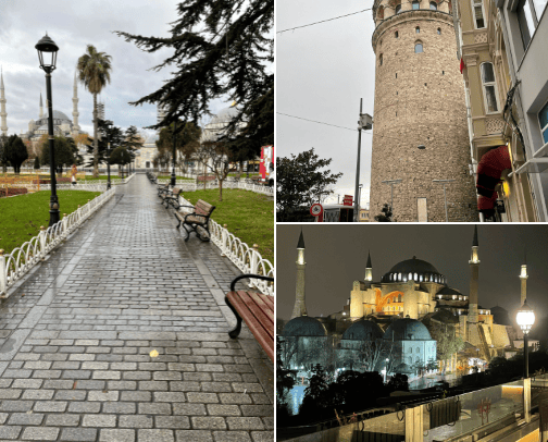 Across The Ocean to Turkey cover photo collage