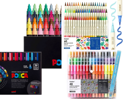 Art Supplies I Actually Use ⭐⭐⭐⭐⭐ cover photo collage