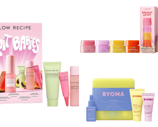 Skincare kits cover photo collage