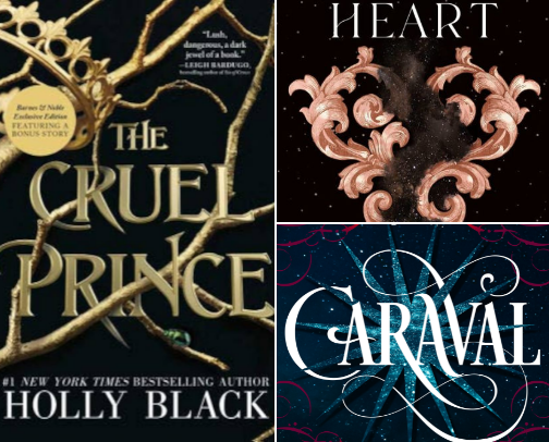 Fantasy Book Recs with no spice cover photo collage