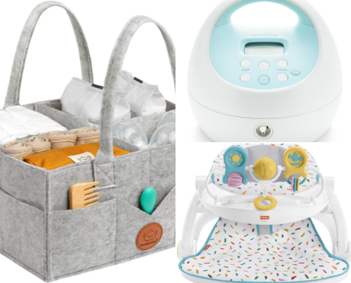 Baby things cover photo collage