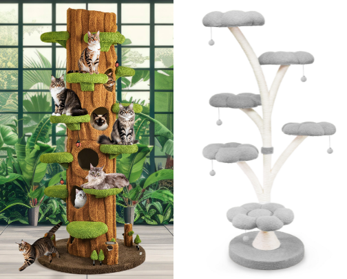 Best Nature-Themed Cat Trees: Aesthetic & Unique Cat Towers and Furniture cover photo collage