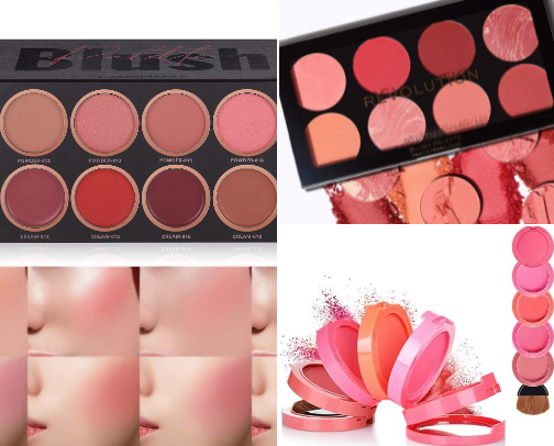 My Favorite Affordable Blush Palettes (Highly Pigmented!) cover photo collage
