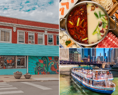 Chicago Brunch Dates cover photo collage