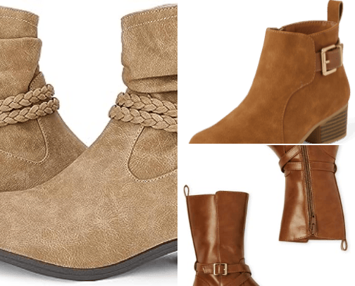 Shoes  for fall cover photo collage