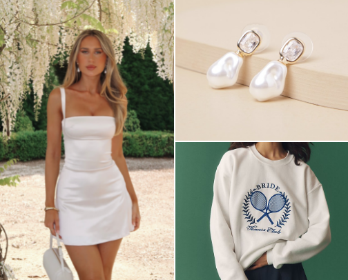 Bride Era Outfit Guide cover photo collage