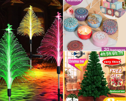 My Curated List of Christmas Essentials 🎄🎅 cover photo collage