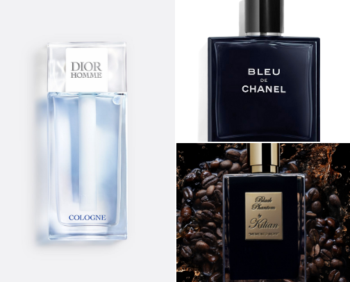 From Sunrise to Midnight: A Gentleman’s Fragrance Journey cover photo collage