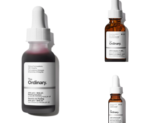 The ordinary products cover photo collage