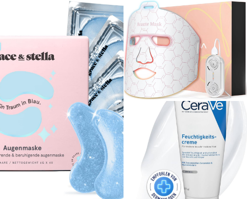 New skincare cover photo collage