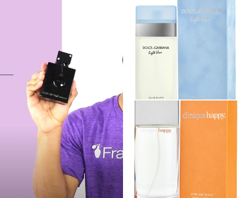 Perfume cover photo collage
