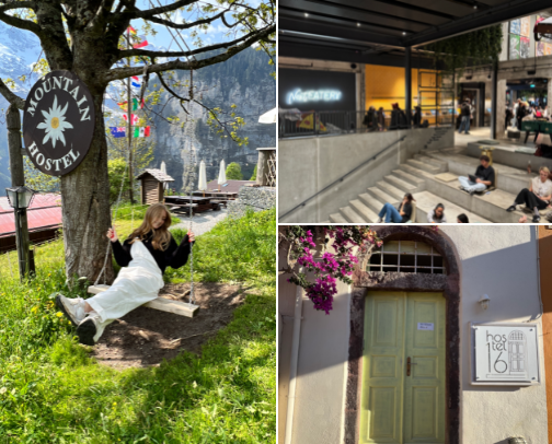 hostels i'd pick over a hotel any day 🏨 cover photo collage