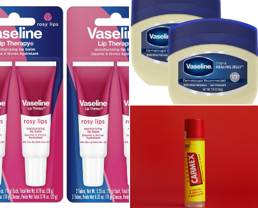 Cosmetics for dry skin cover photo collage