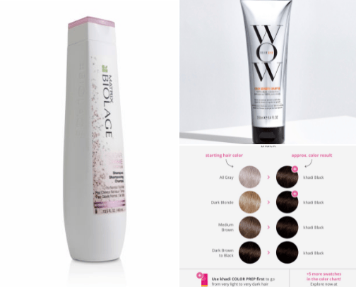 Never Again Hair Care cover photo collage