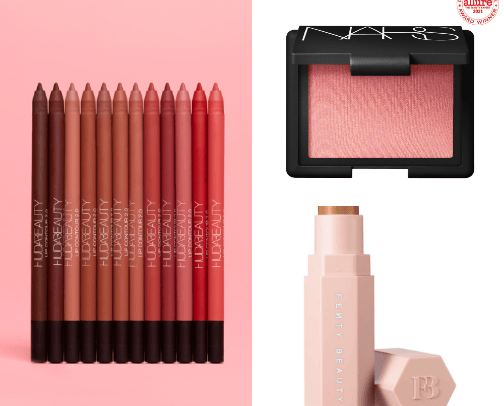 Makeup routine cover photo collage
