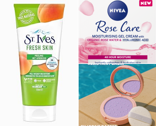 Skincare recommendations cover photo collage