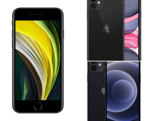 Smartphones cover photo collage